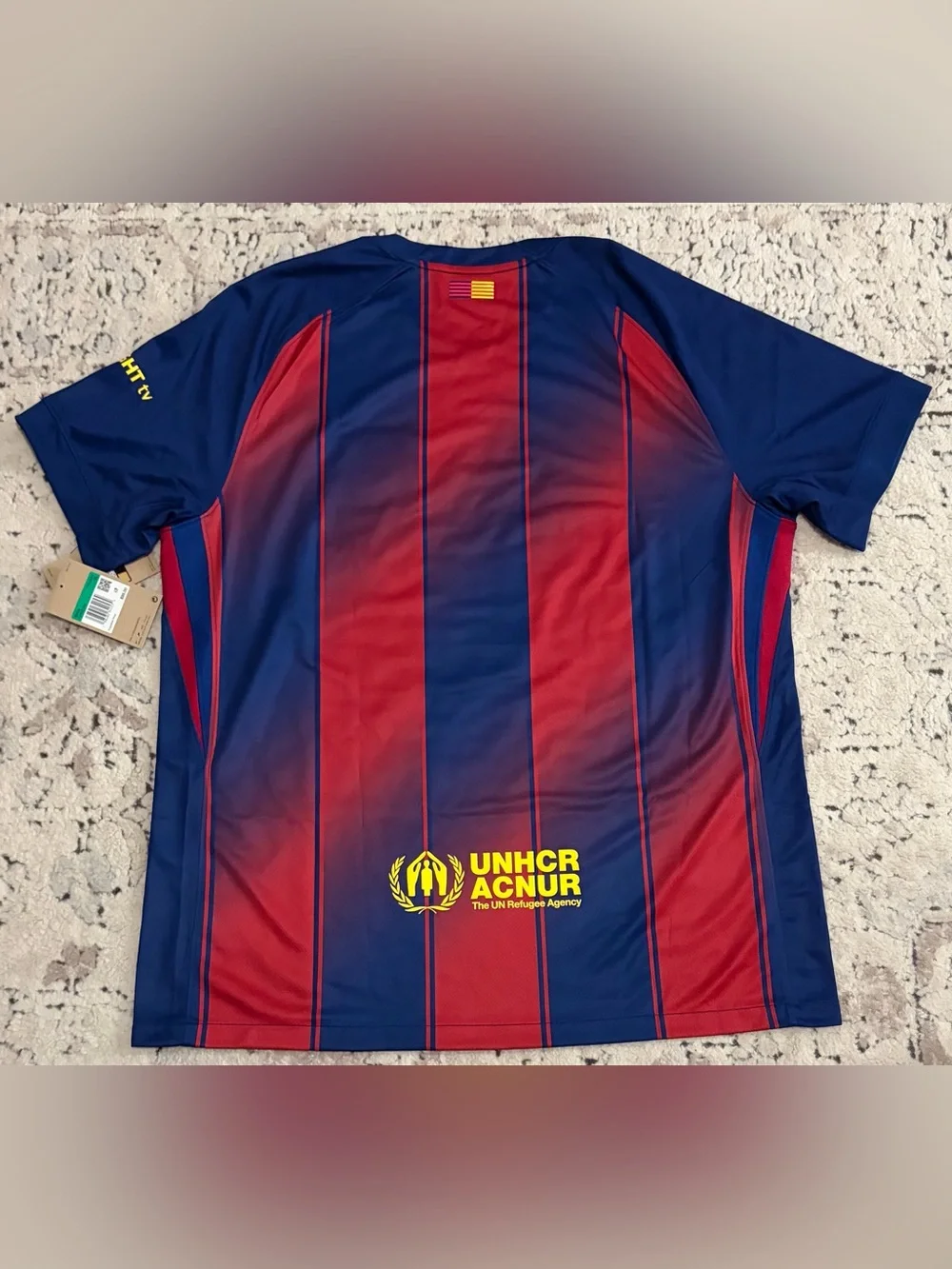 Nike Authentic FC Barcelona 2025/26 Home Soccer HJ4590-456 Jersey Men’s Sz: XL